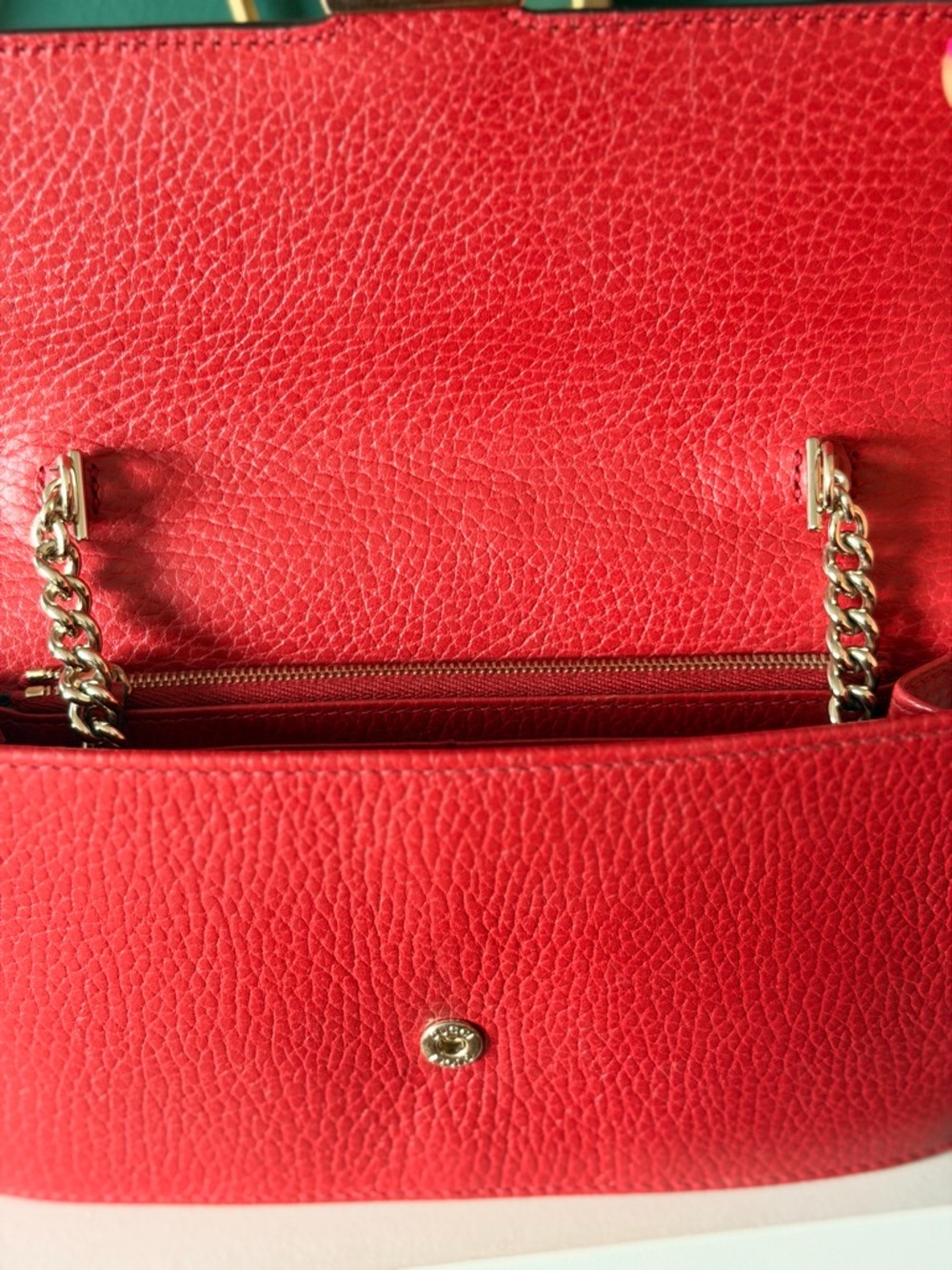 Gucci Interlocking GG wallet on chain crossbody bag - Picture 9 of 9